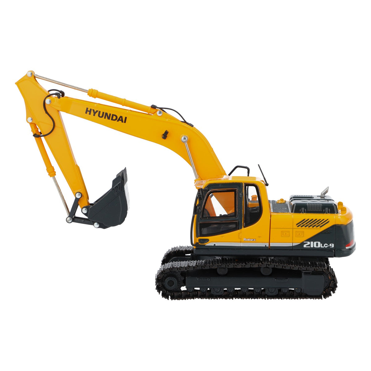Hyundai Industries Modello ridotto di veicolo da cantiere Robex 210 LC-9 1:40 – Vista 2