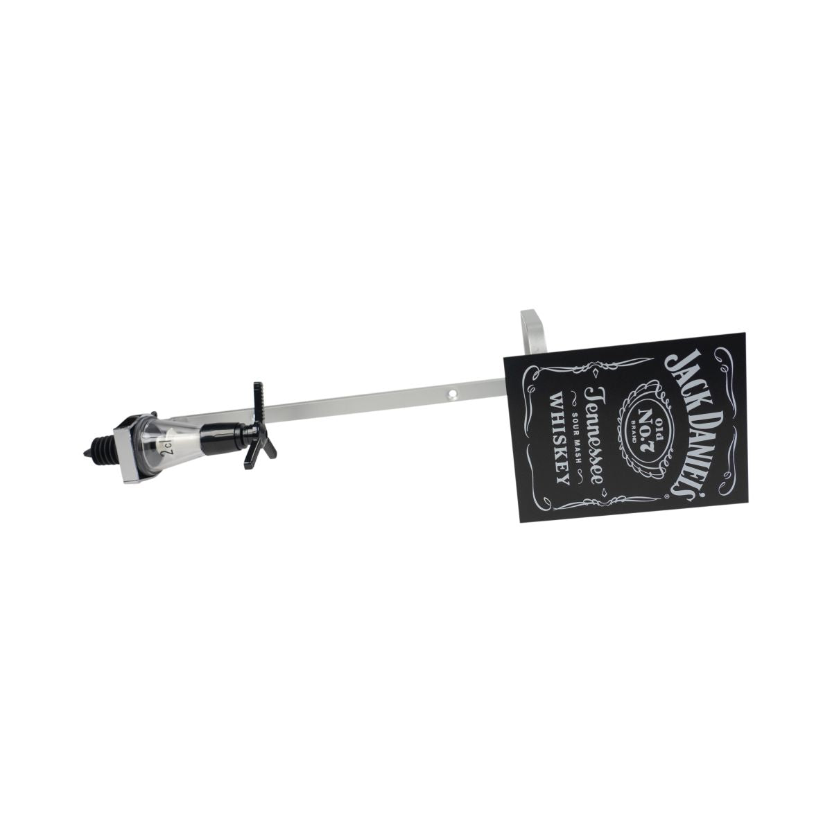 Jack Daniels dosatore portabottiglie con beccuccio 3 l bottiglia 2 cl targhetta n. 7 – Vista 3