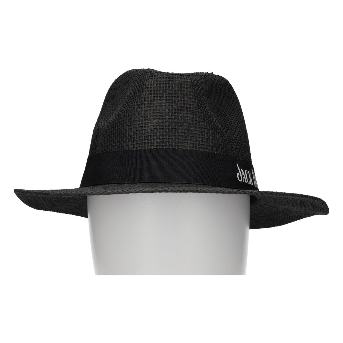 Cappello di paglia Jack Daniels Whiskey Hut, nero, taglia 58, nuovo, paglia – Vista 2