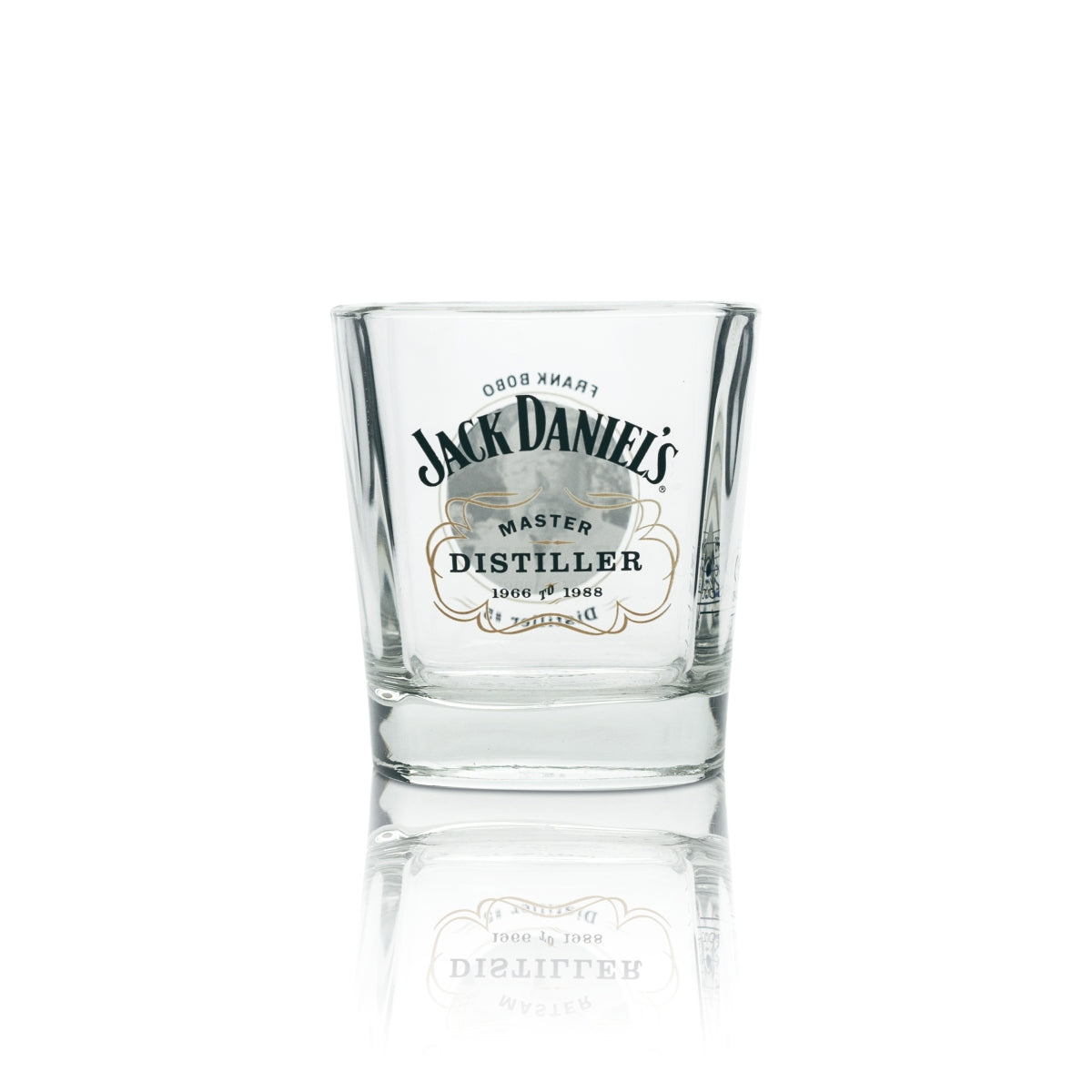 Jack Daniels Whiskey Master Distiller Bicchiere Tumbler Frank Bodo No. 5 Bicchieri Rar – Vista 3