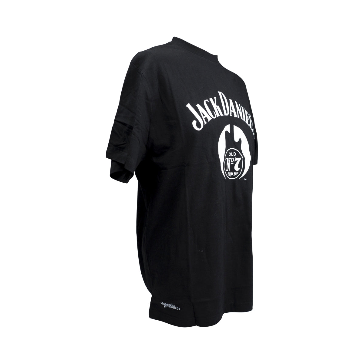 Maglietta Jack Daniels Whiskey Maglietta da festival Nera Taglia L Uomo "Guitarr" – Vista 2