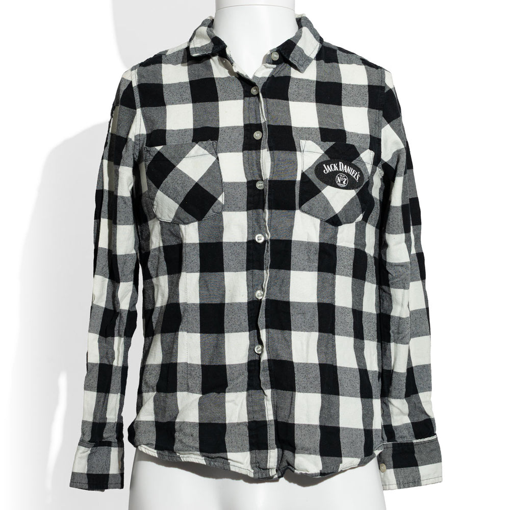 Camicia casual Jack Daniels Whisky Flanella Boscaiolo Taglia M