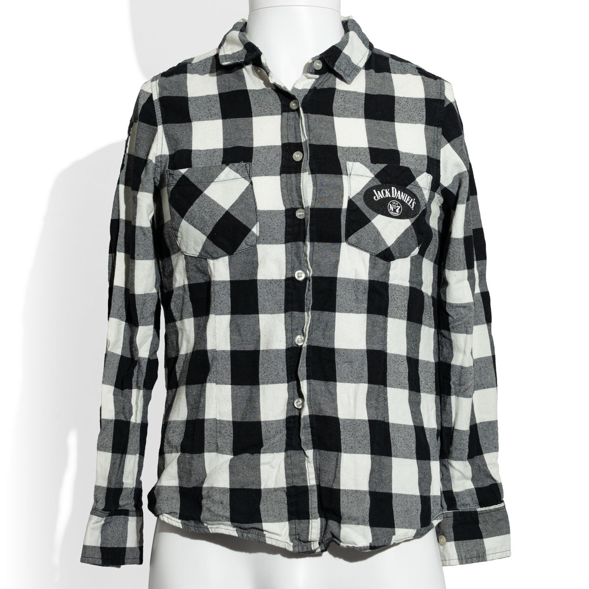 Camicia casual Jack Daniels Whisky Flanella Boscaiolo Taglia M