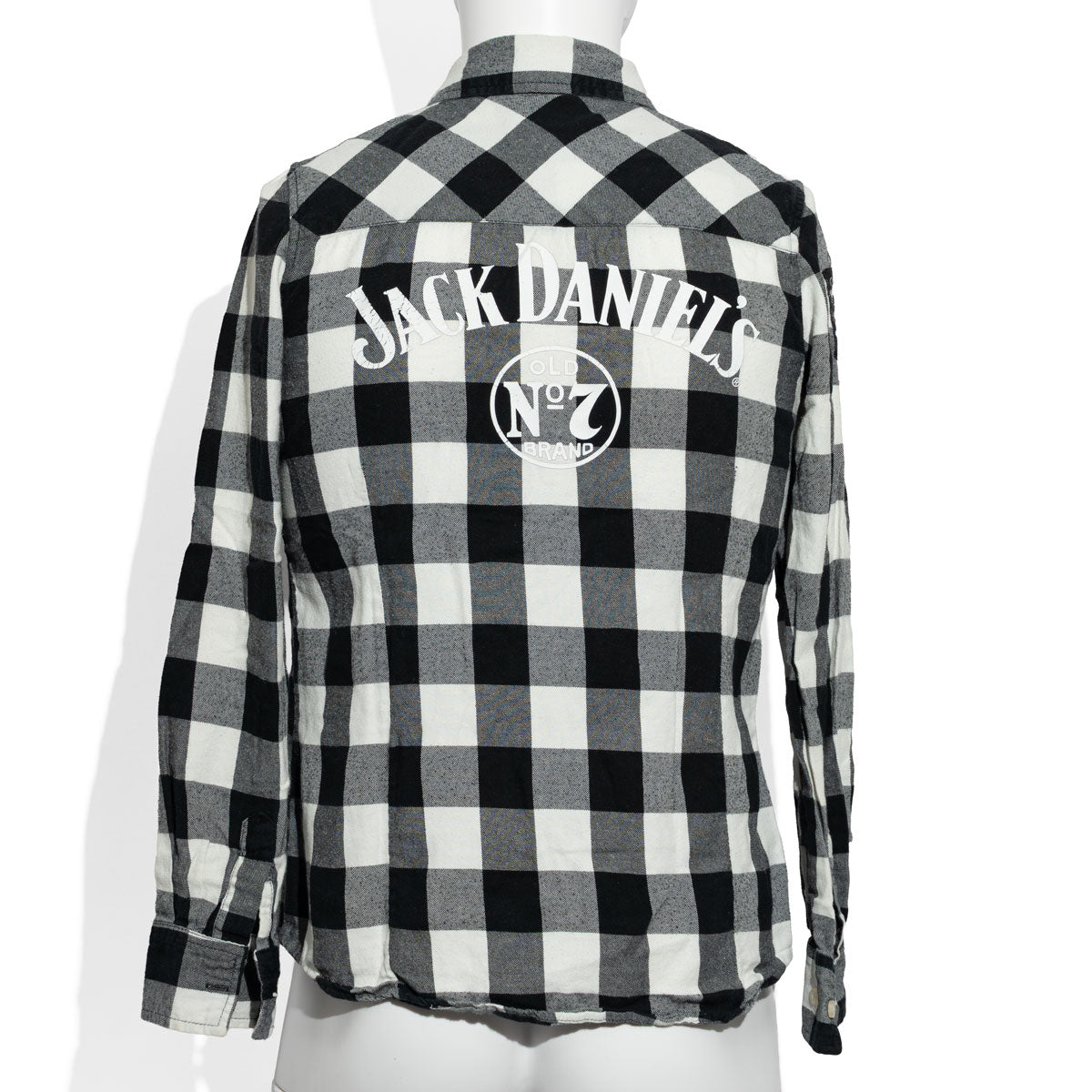 Camicia casual Jack Daniels Whisky Flanella Boscaiolo Taglia M – Vista 4