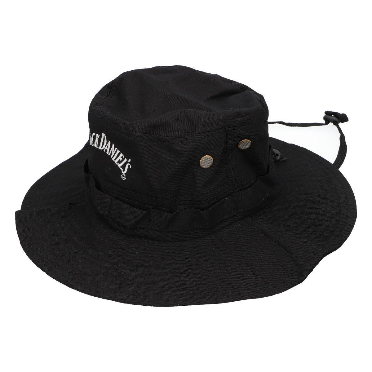 Cappello da pescatore Jack Daniels Whisky Cappello da pescatore Cappello reversibile Nero