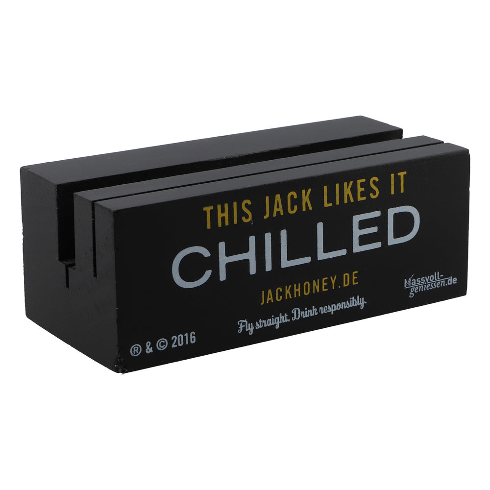 Jack Daniels Whisky Espositore da tavolo nero Portamenù