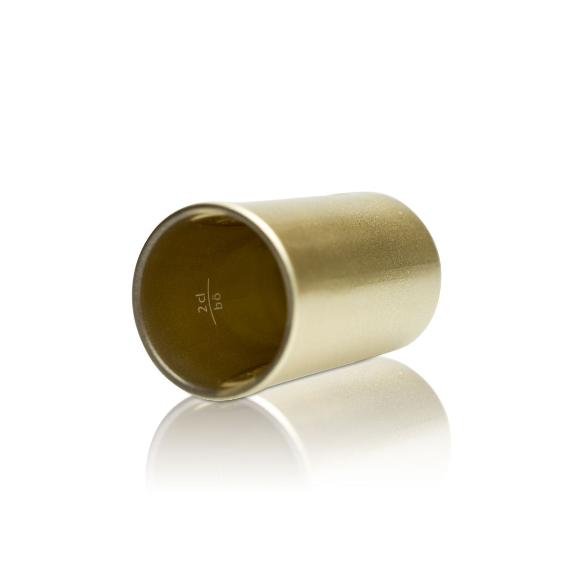 6 bicchierini Jägermeister Shot Stamper 2 cl oro bicchierini da liquore liquore alle erbe bicchierini – Vista 4