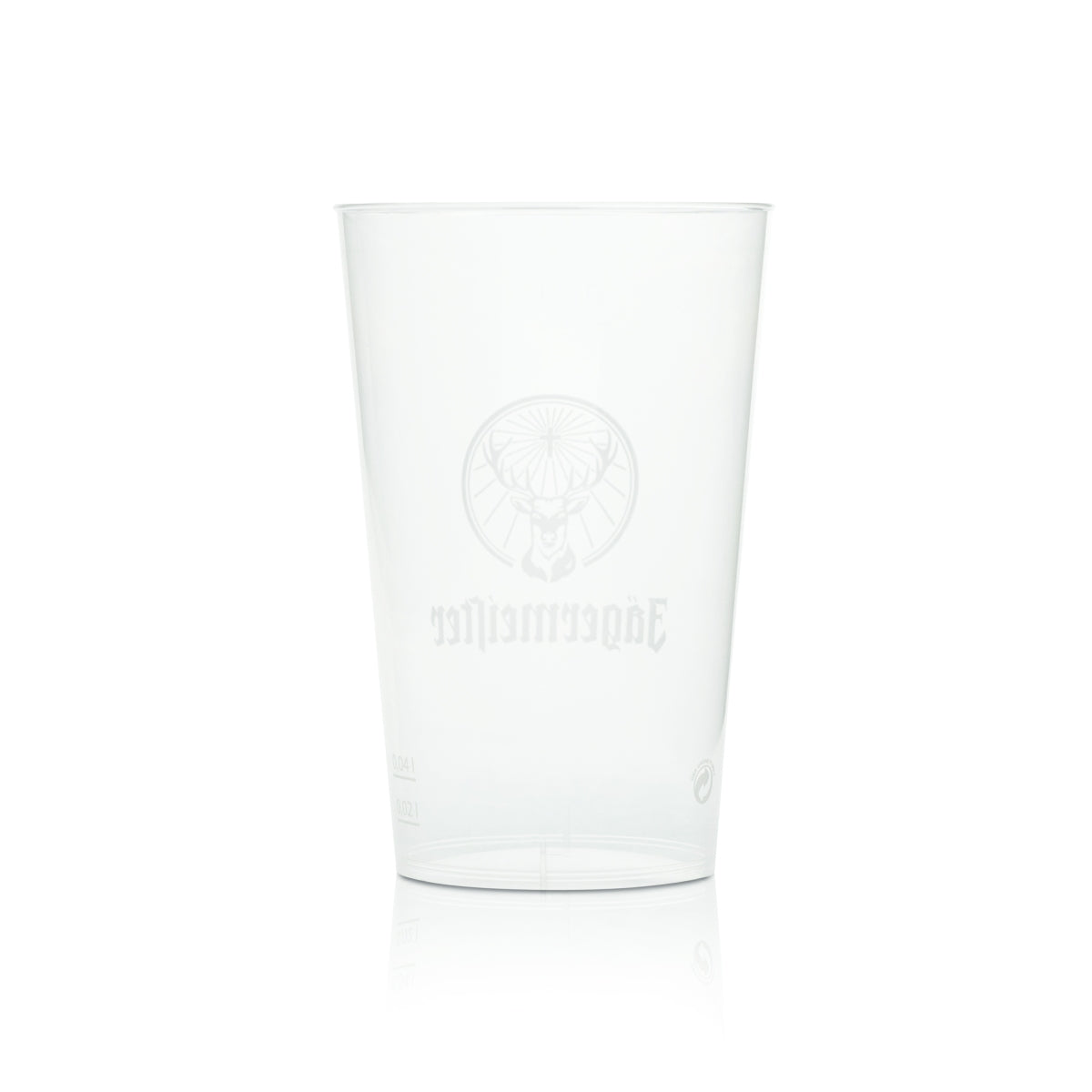 Bicchiere in plastica Jägermeister 0,3 l riutilizzabile Bicchieri da cocktail party Bar – Vista 3