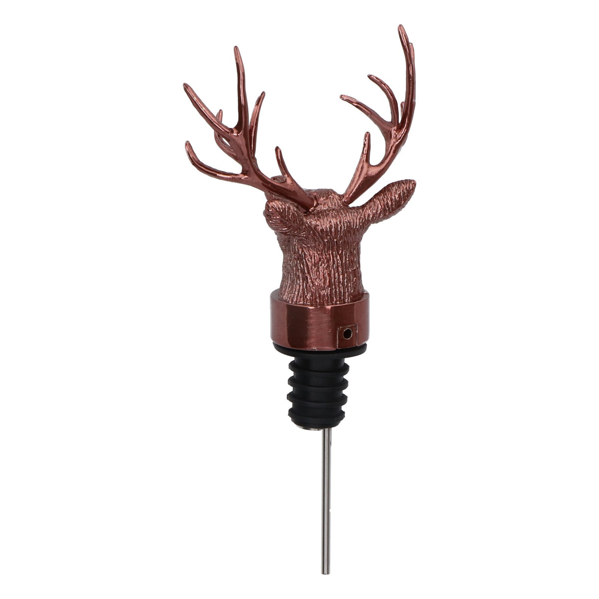 Versatore per liquore Jägermeister in metallo con testa di cervo "Manifest" in bronzo – Vista 2