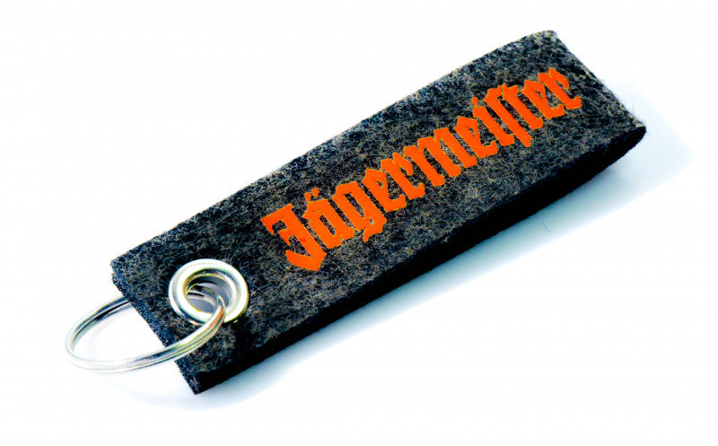 Portachiavi in feltro Jägermeister Liquore con passante