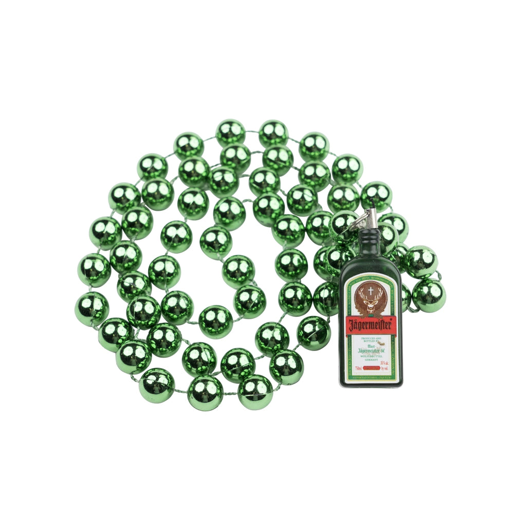 Jägermeister Collana di perle Ciondolo per bottiglia Collana Gioielli Pearl USA Necklace