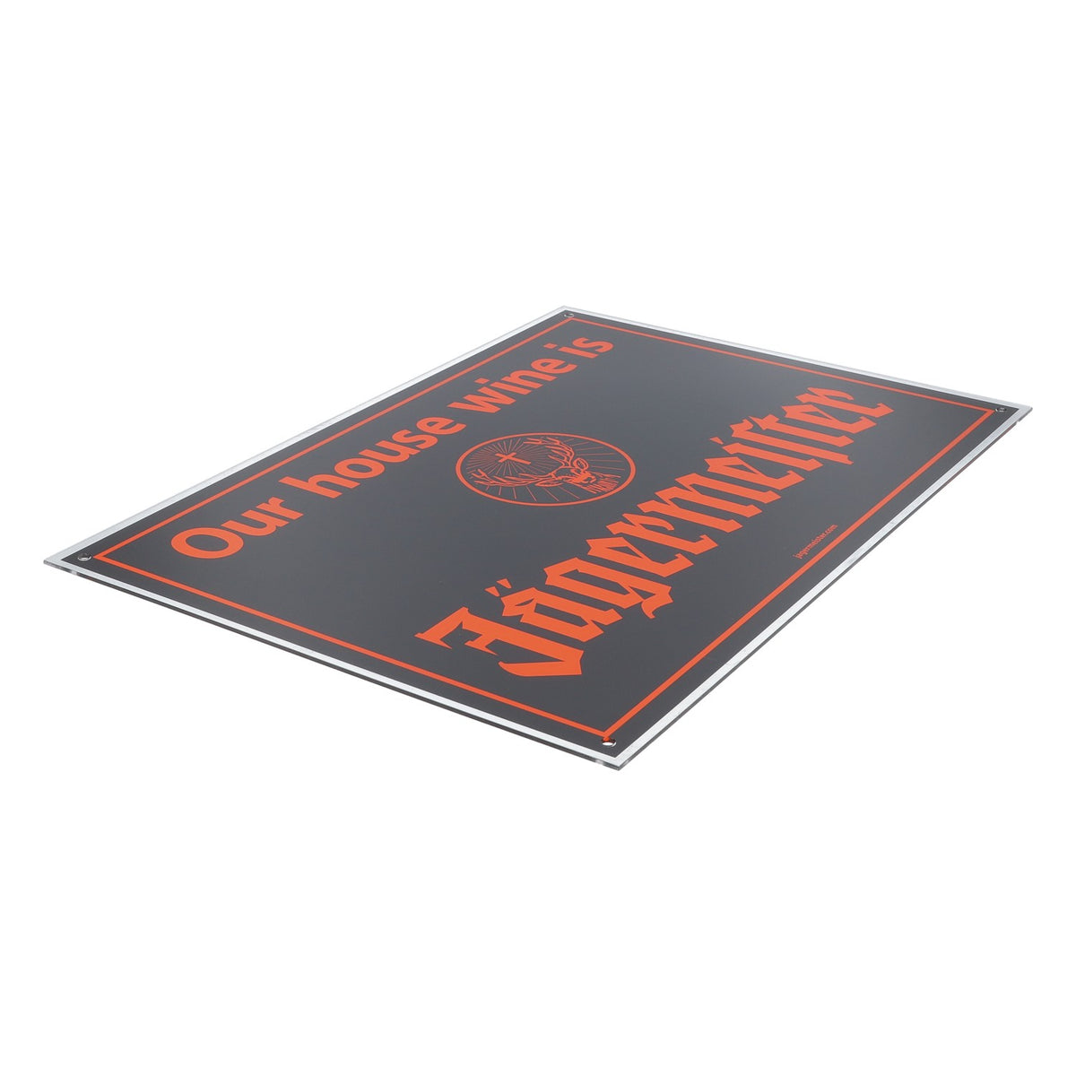 Jägermeister Schild Targa decorativa da parete 42x30 cm Plastica Merchandising
