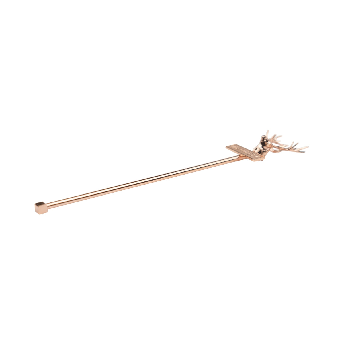 Jägermeister Stirrer Testa di cervo in rame Manifest Cocktail Stick Longdrink Mescolatore – Vista 2