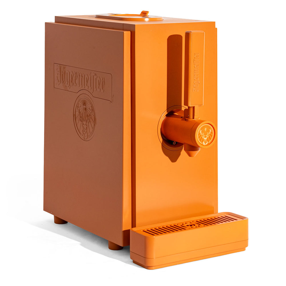 Jägermeister Tapmaschine Edizione speciale ORANGE Shotmaschine 1 bottiglia con spillatore