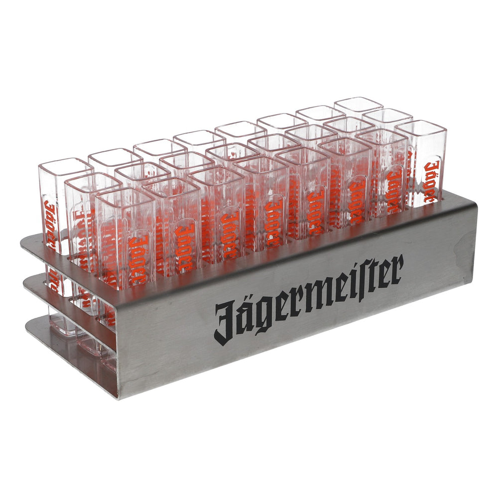 Jägermeister Tooter Rack Portabicchieri da shot Vassoio da portata Portabicchieri da shot