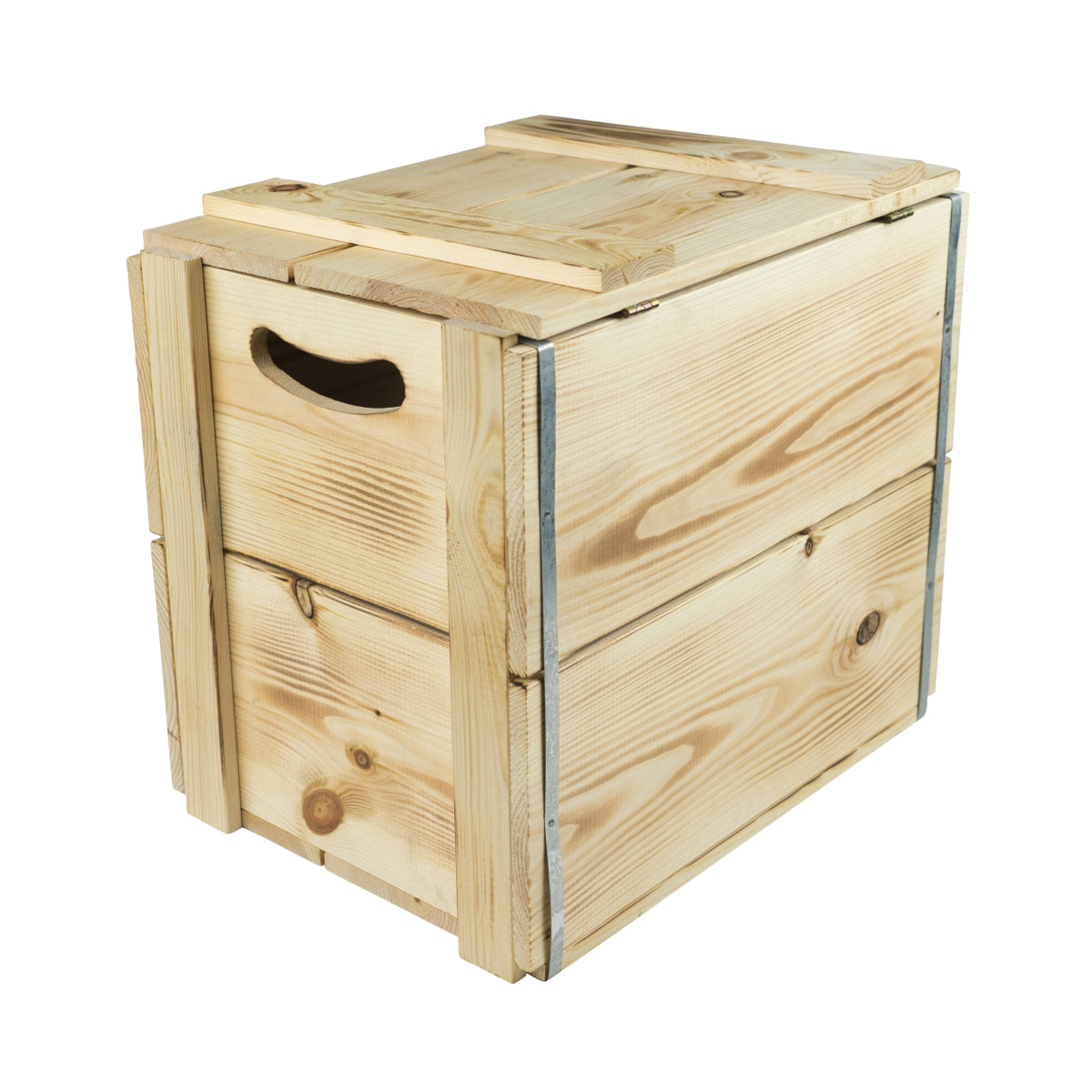 Jameson Cassa in legno con coperchio ribaltabile 42x30x39 cm Sgabello Box Irish Whisky – Vista 2