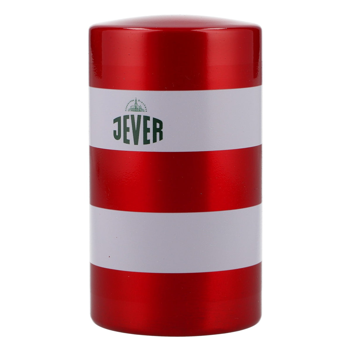 Apribottiglie Jever Push up Faro, interamente in metallo, rosso/bianco, accessori da bar – Vista 3