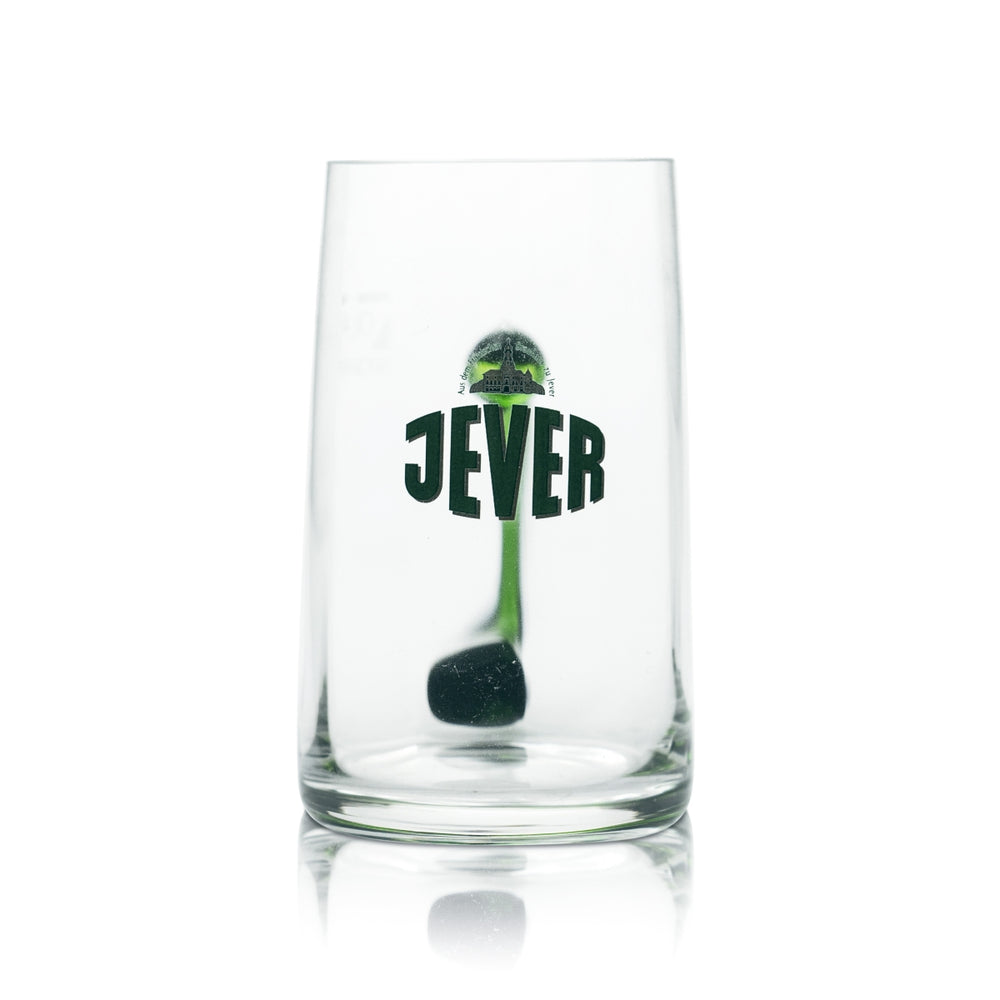 Jever Collezionista Bicchiere 0,4 l Birra Pils Bicchieri Manico verde Birrificio Fun Humpen