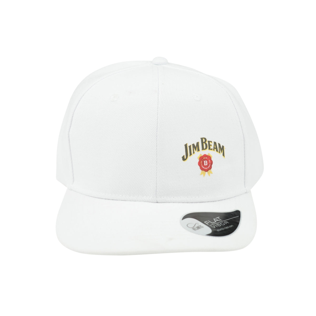Cappellino Jim Beam Snap Back Bianco Regolabile Unisex Whisky Bourbon – Vista 2