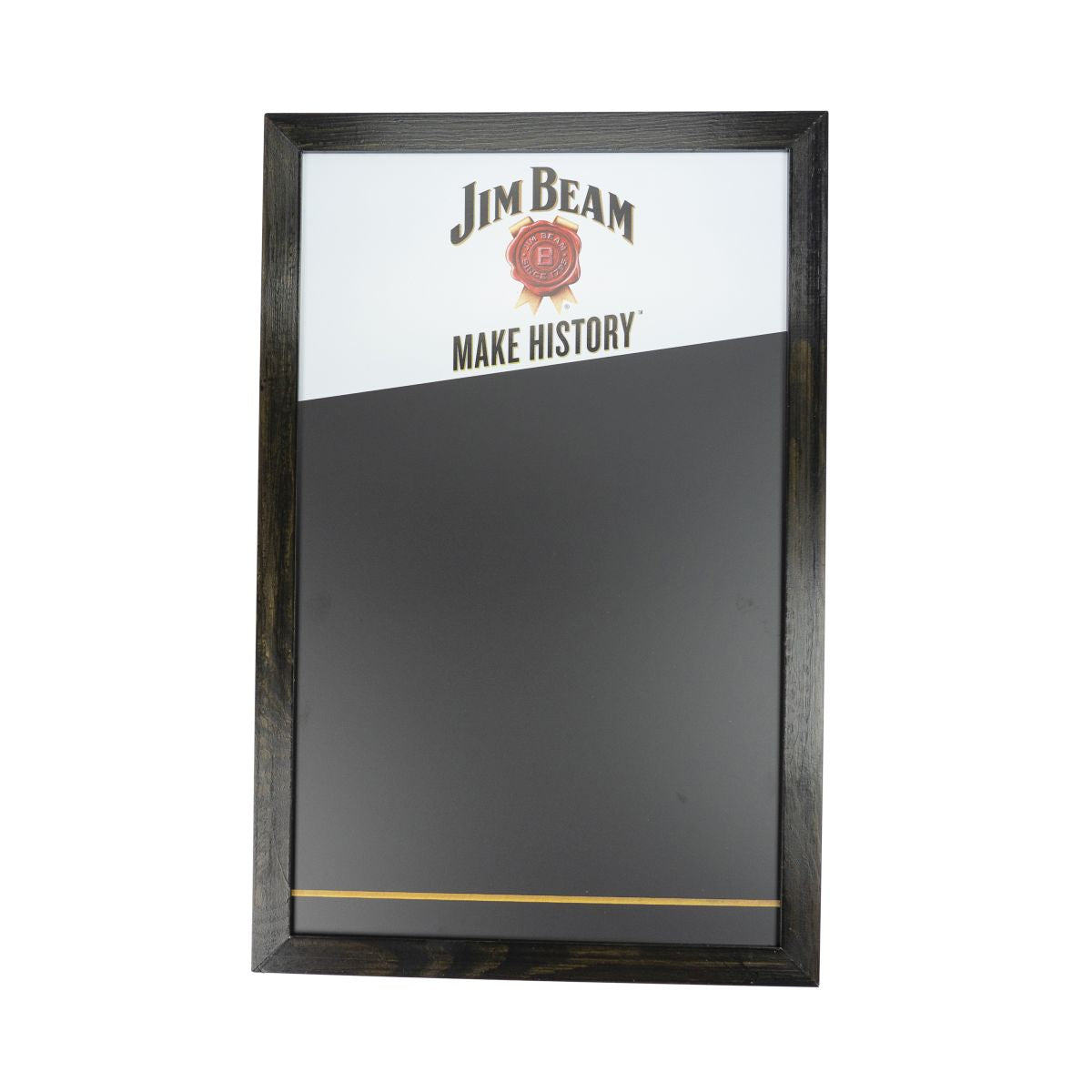 Jim Beam Lavagna 60x40 cm Cornice in legno Make History Lavagna per menu Lavagna per bevande