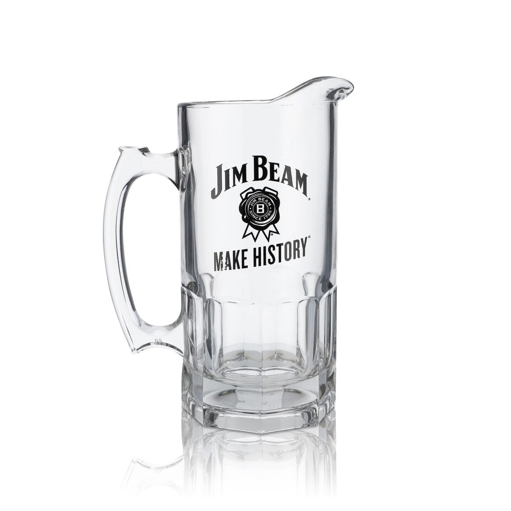 Jim Beam Pitcher 1 l Caraffa per whisky in vetro con manico Gastro