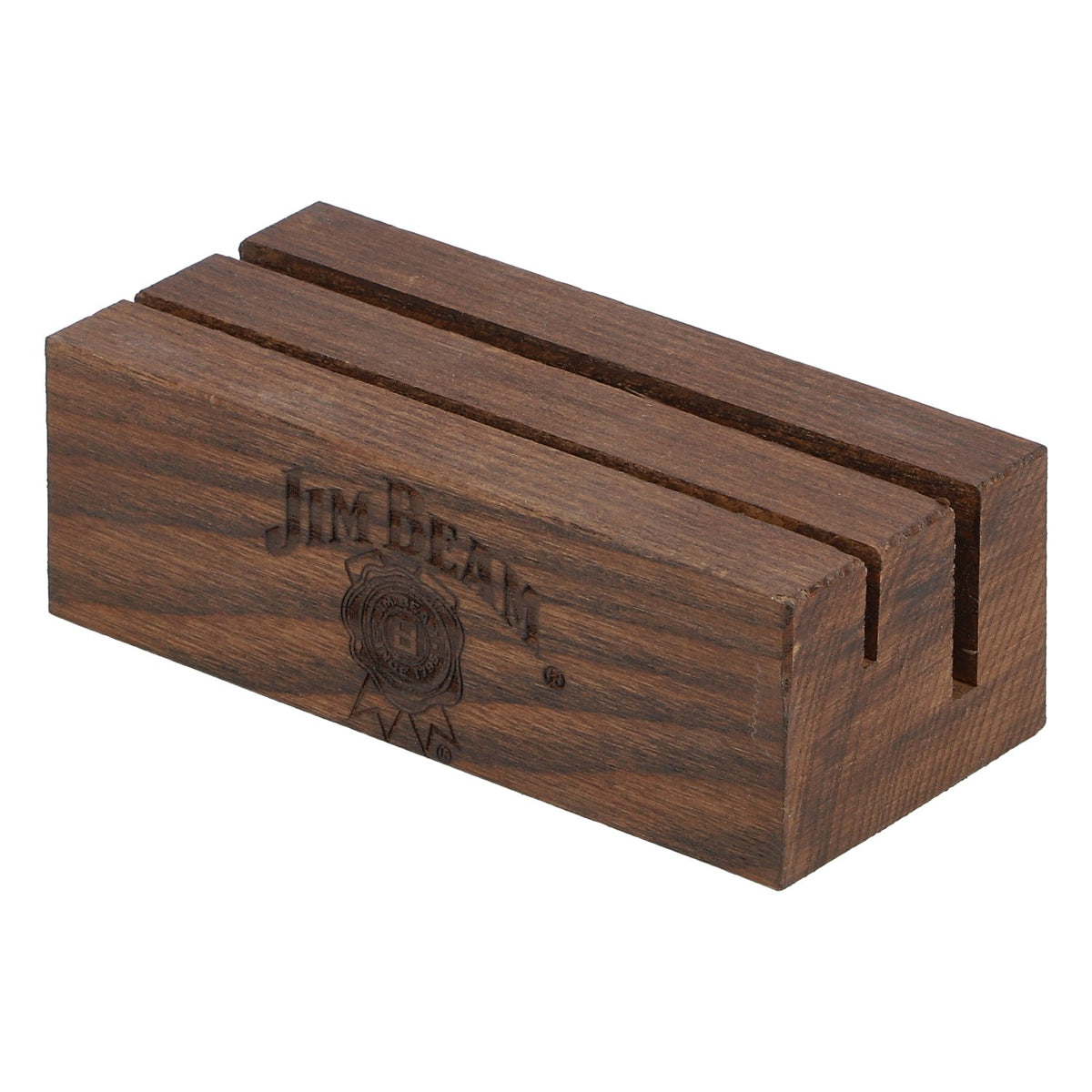 Jim Beam Espositore da tavolo Portamenu in legno Portadepliant Espositore pubblicitario – Vista 3