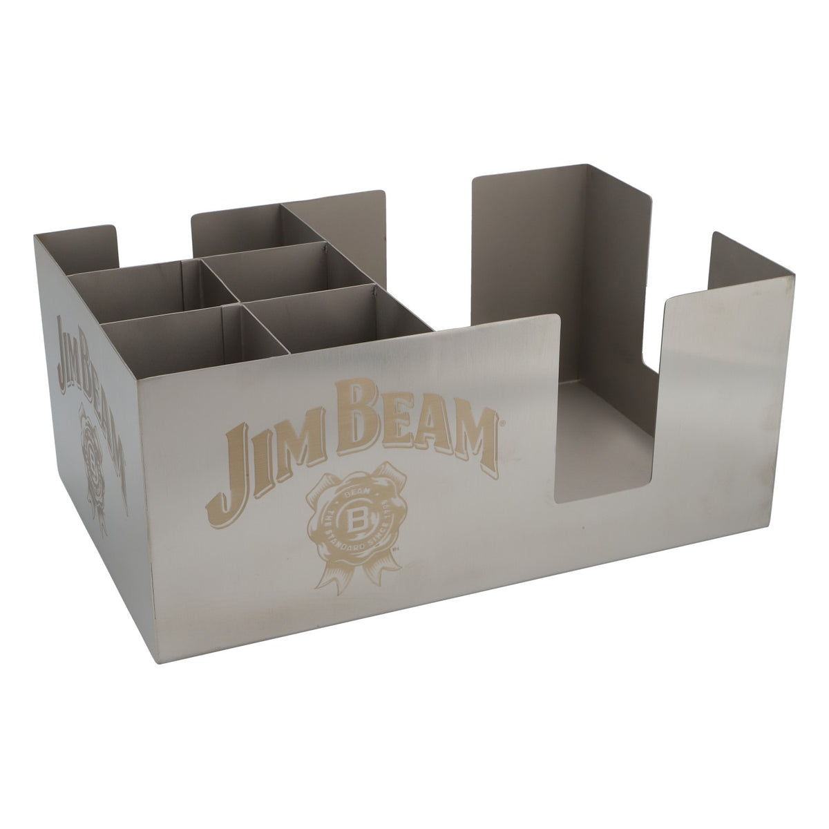Jim Beam Whiskey Barcaddy Accessori da bar Accessori da bar Bar Party Glorifier Argento
