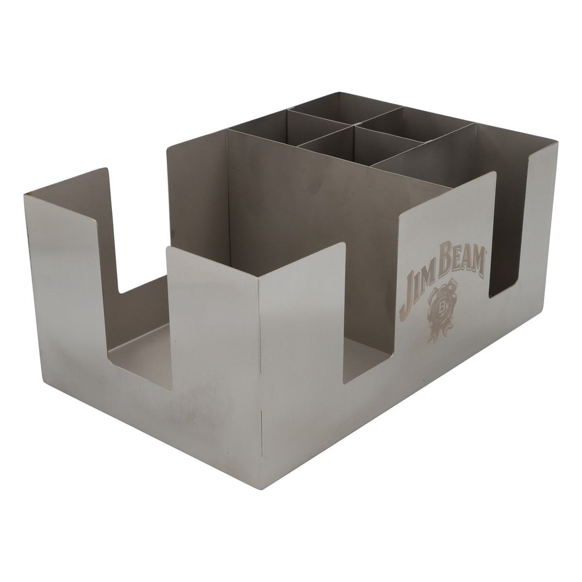 Jim Beam Whiskey Barcaddy Accessori da bar Accessori da bar Bar Party Glorifier Argento – Vista 3