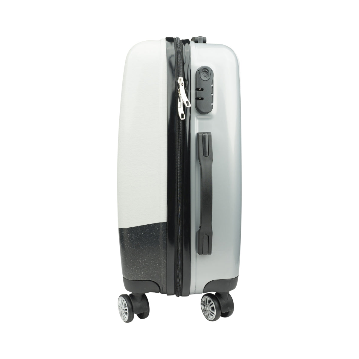 Jim Beam Whiskey Valigia Trolley Bagaglio a mano Logo Viaggio Ruote Valigia con ruote – Vista 2
