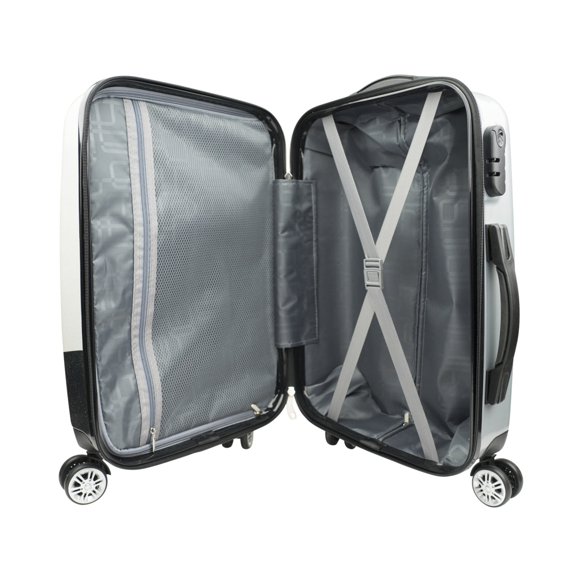 Jim Beam Whiskey Valigia Trolley Bagaglio a mano Logo Viaggio Ruote Valigia con ruote – Vista 5