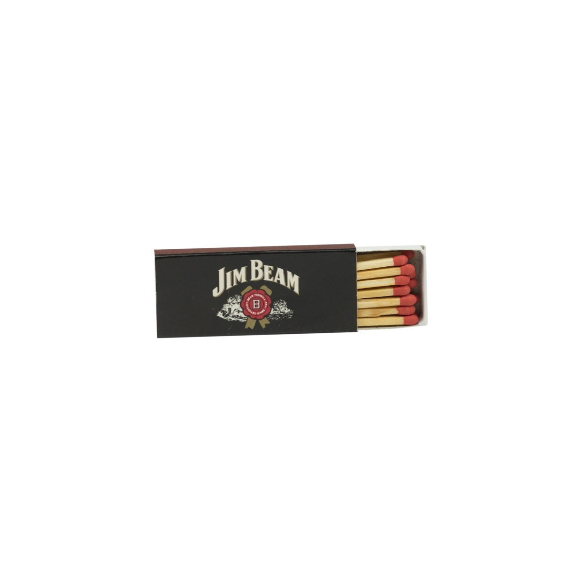 Jim Beam Whiskey Fiammiferi neri Accendifuoco Accendino retrò – Vista 2