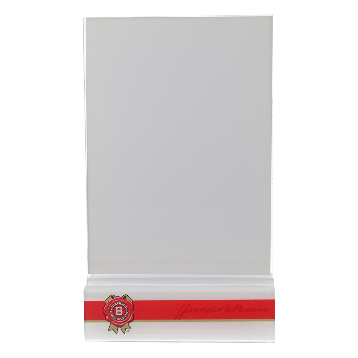 Jim Beam Whiskey Espositore da tavolo Portacarte bianco trasparente – Vista 2