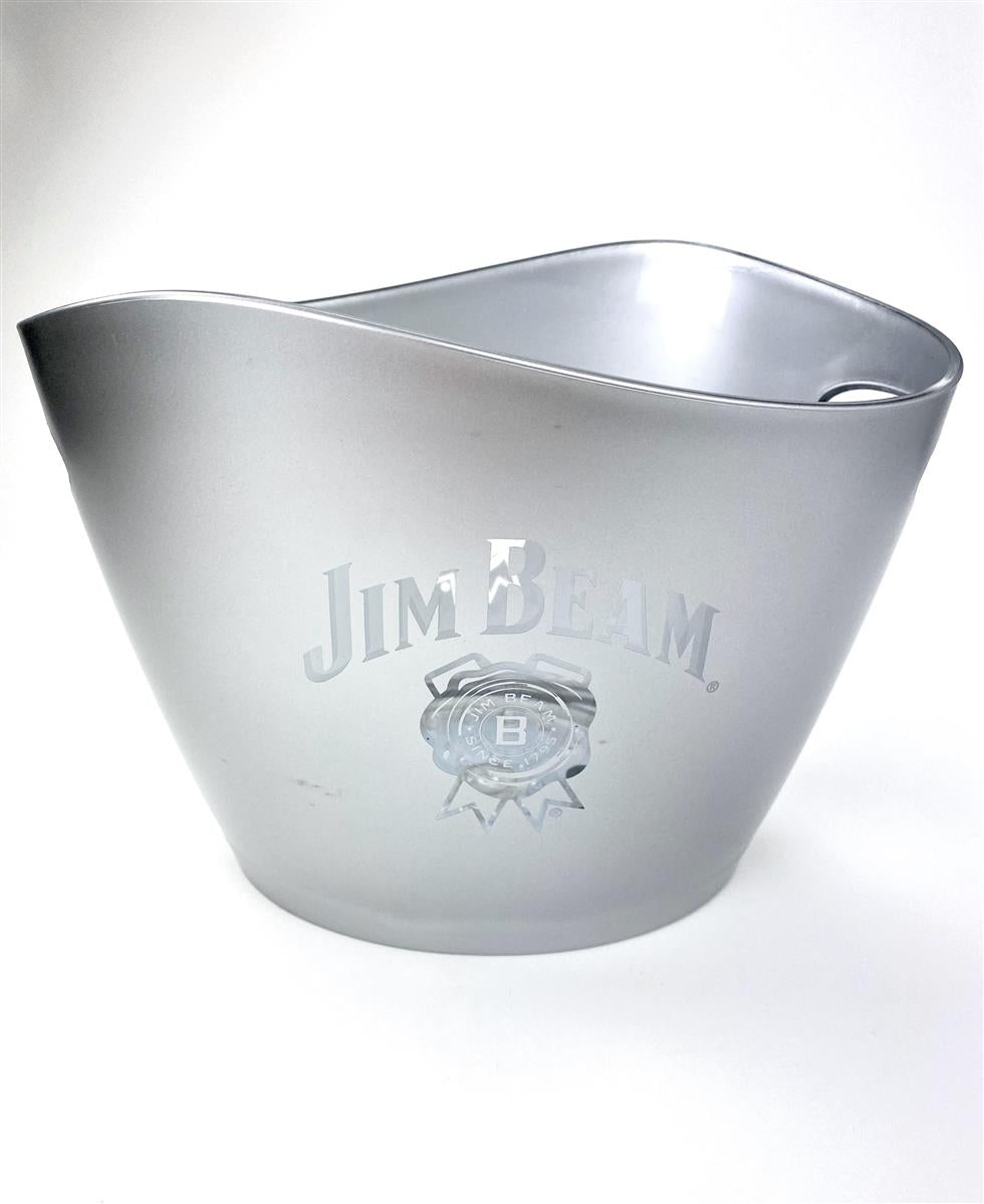 Jim Beam Whisky Raffredda bottiglie Contenitore per cubetti di ghiaccio Argento singolo senza LED