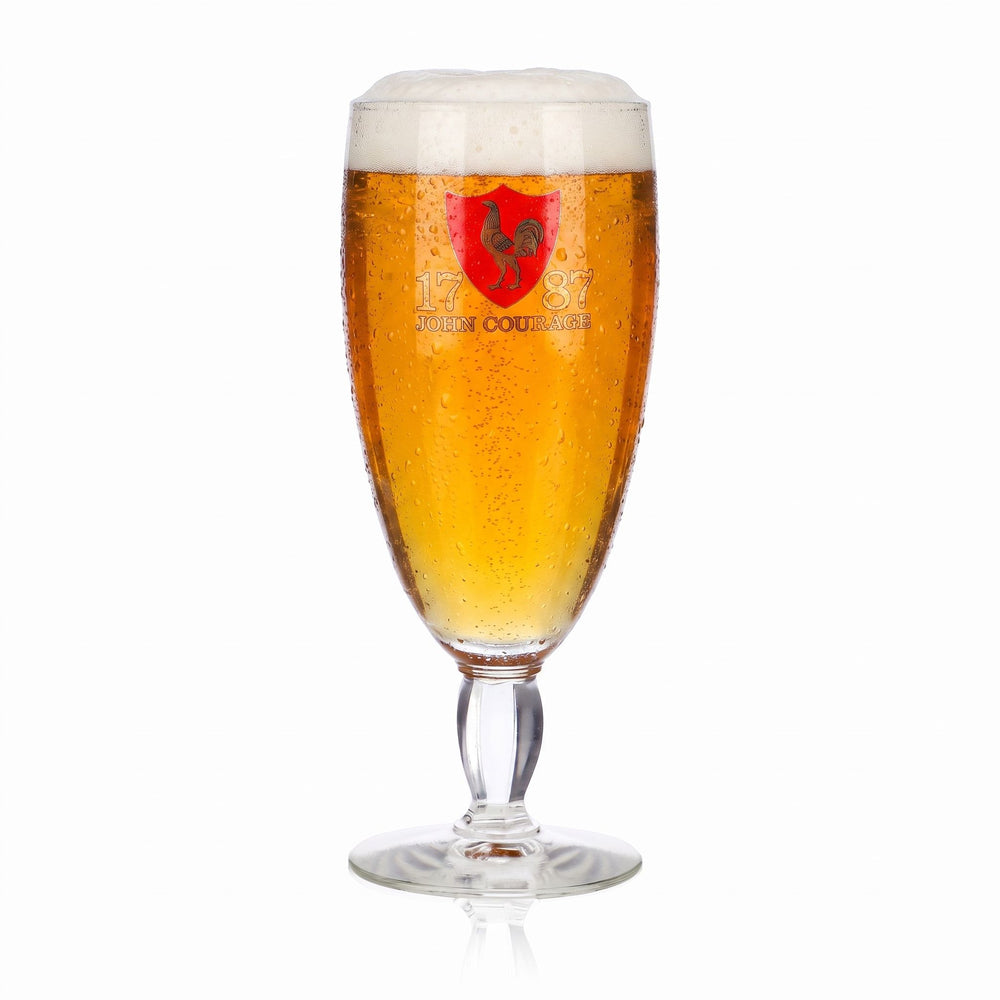 Bicchiere da birra John Courage da 0,25 l, modello "1787" Durobor