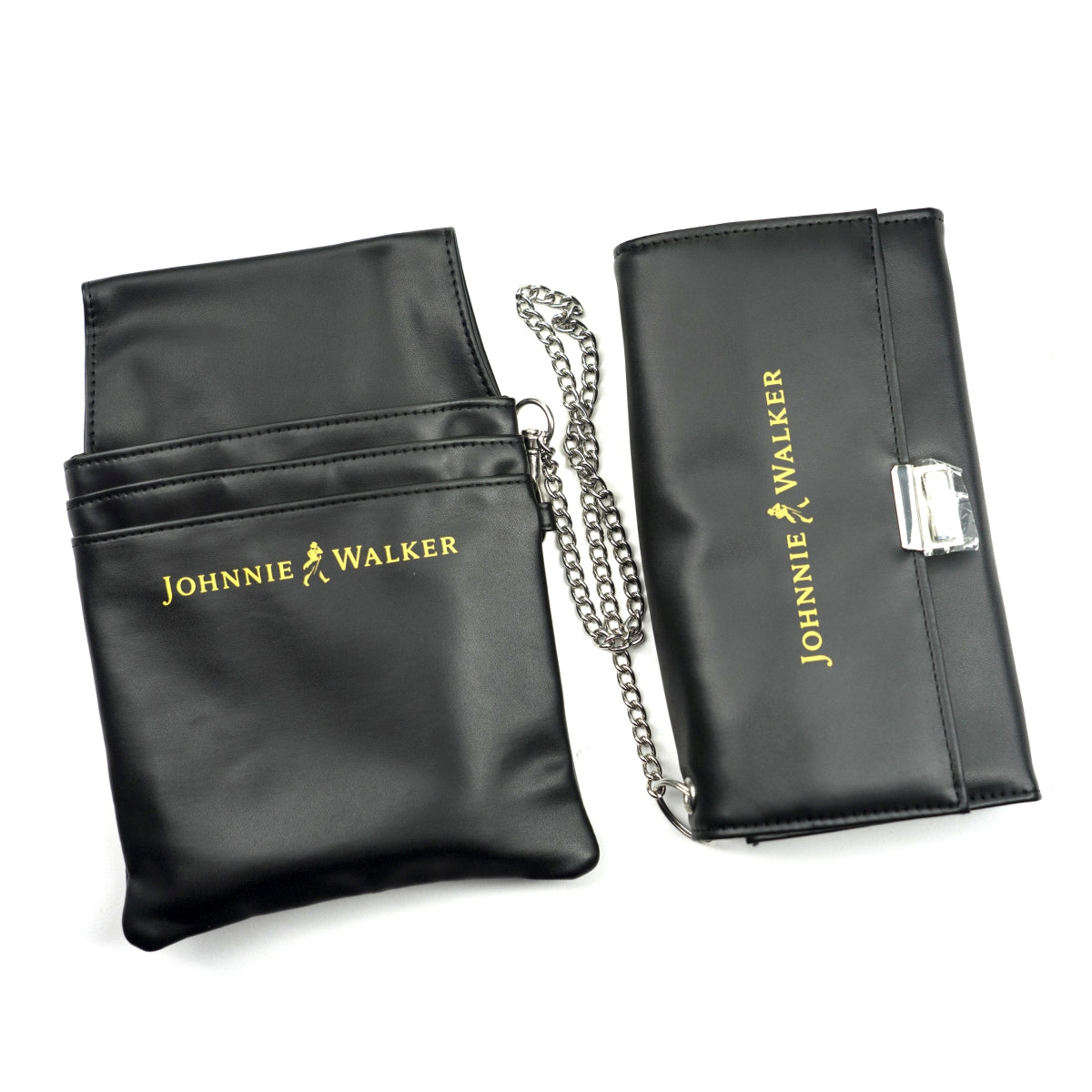 Johnnie Walker Portafoglio marsupio in pelle con catena per cameriere ristorante – Vista 3