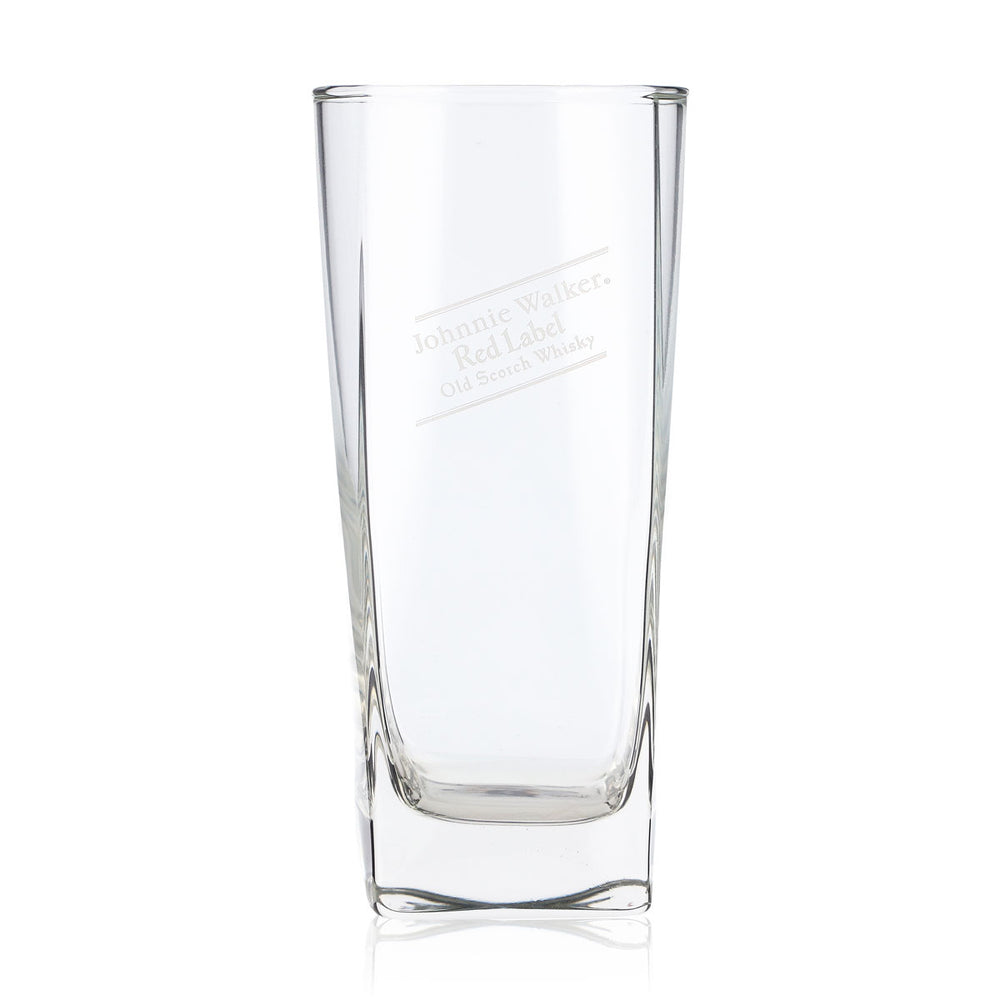 Bicchiere da whisky Johnnie Walker Longdrink 0,333 l, fondo squadrato, Red Label