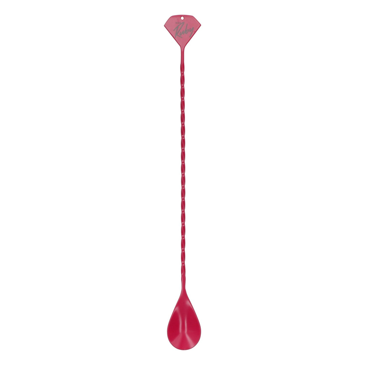 Johnnie Walker Cucchiaio da whisky Stirrer Accessori da bar Tornito Black Ruby