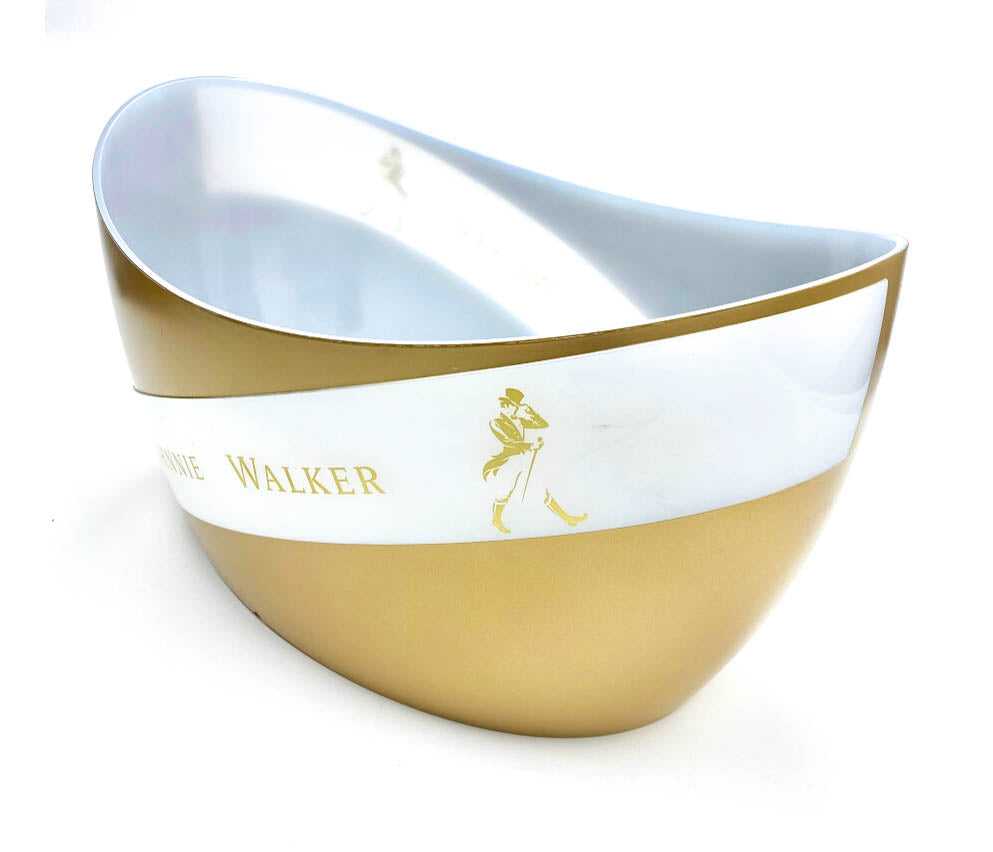 Johnnie Walker Whisky LED Raffredda bottiglie Contenitore per cubetti di ghiaccio Jeroboam Gold