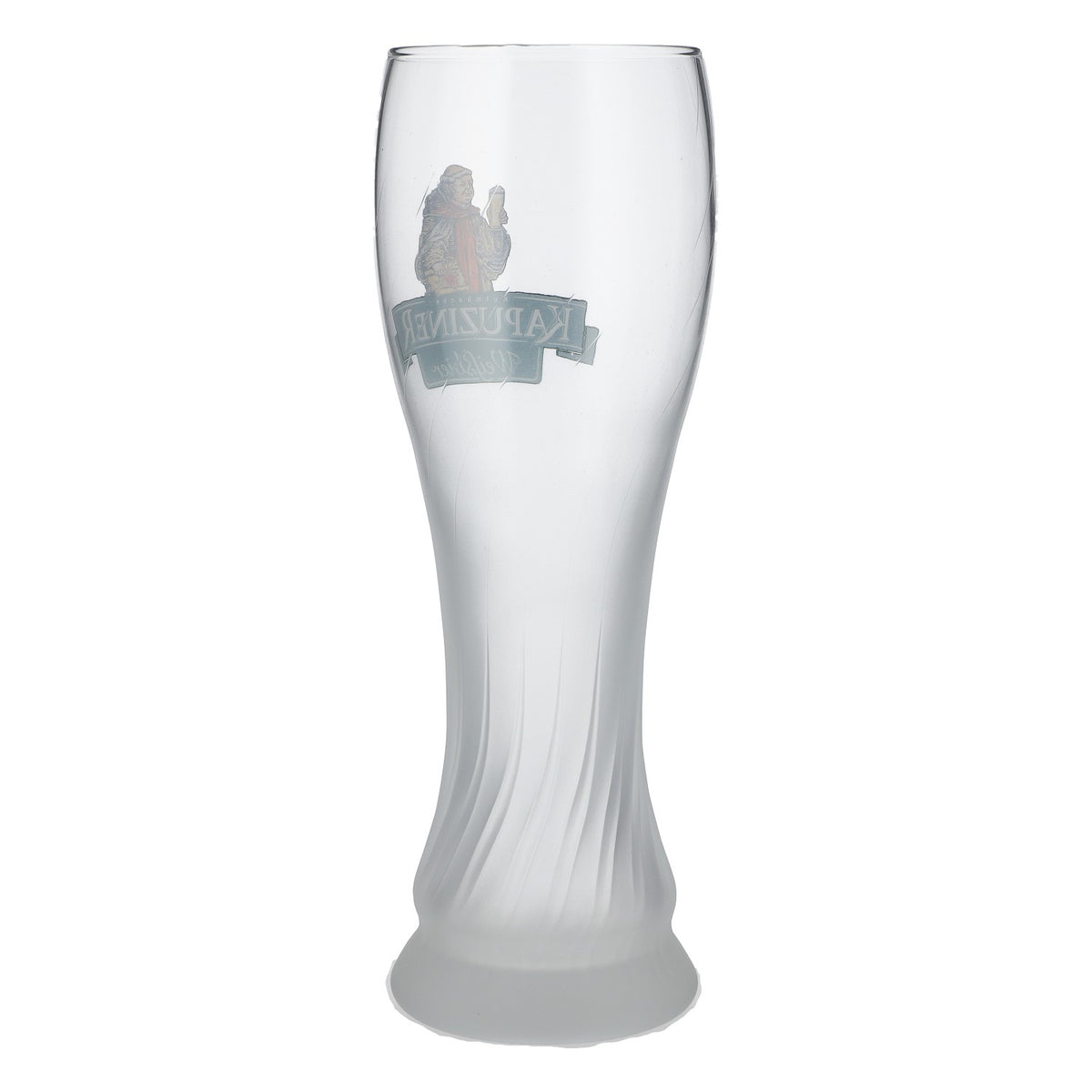 Bicchiere da birra Kapuziner 0,5 l Bicchieri da birra Bicchiere da birra bianca Bicchiere in vetro opaco con fondo Sahm – Vista 3