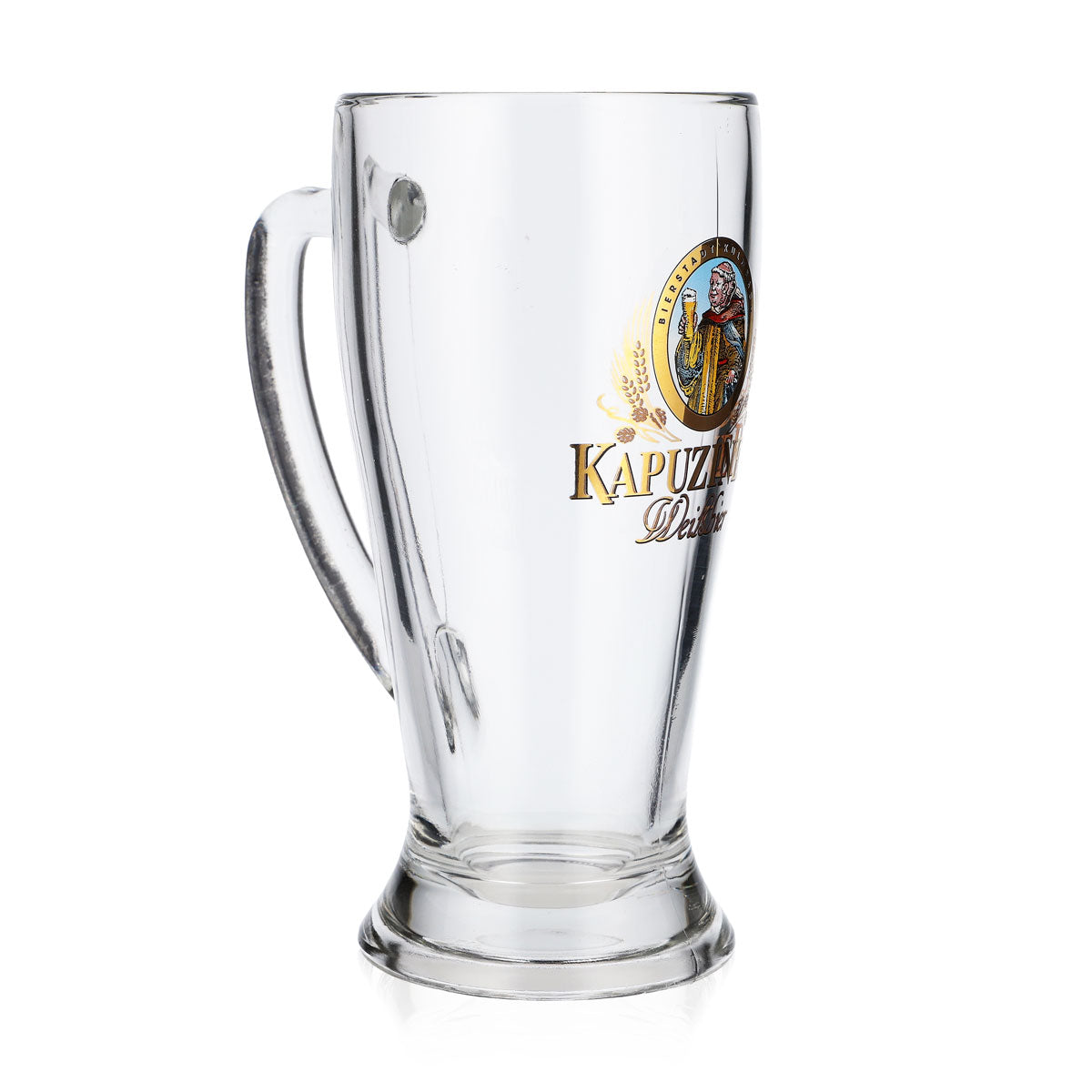 Bicchiere da birra Kapuziner, boccale, boccale da birra, boccale da birra chiara 0,5 l, bicchiere con manico – Vista 2