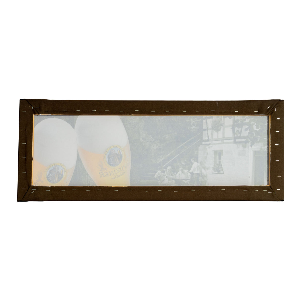 Poster murale in tela Cappuccini 80x30 cm Decorazione per bar Merchandising Gastronomia – Vista 2