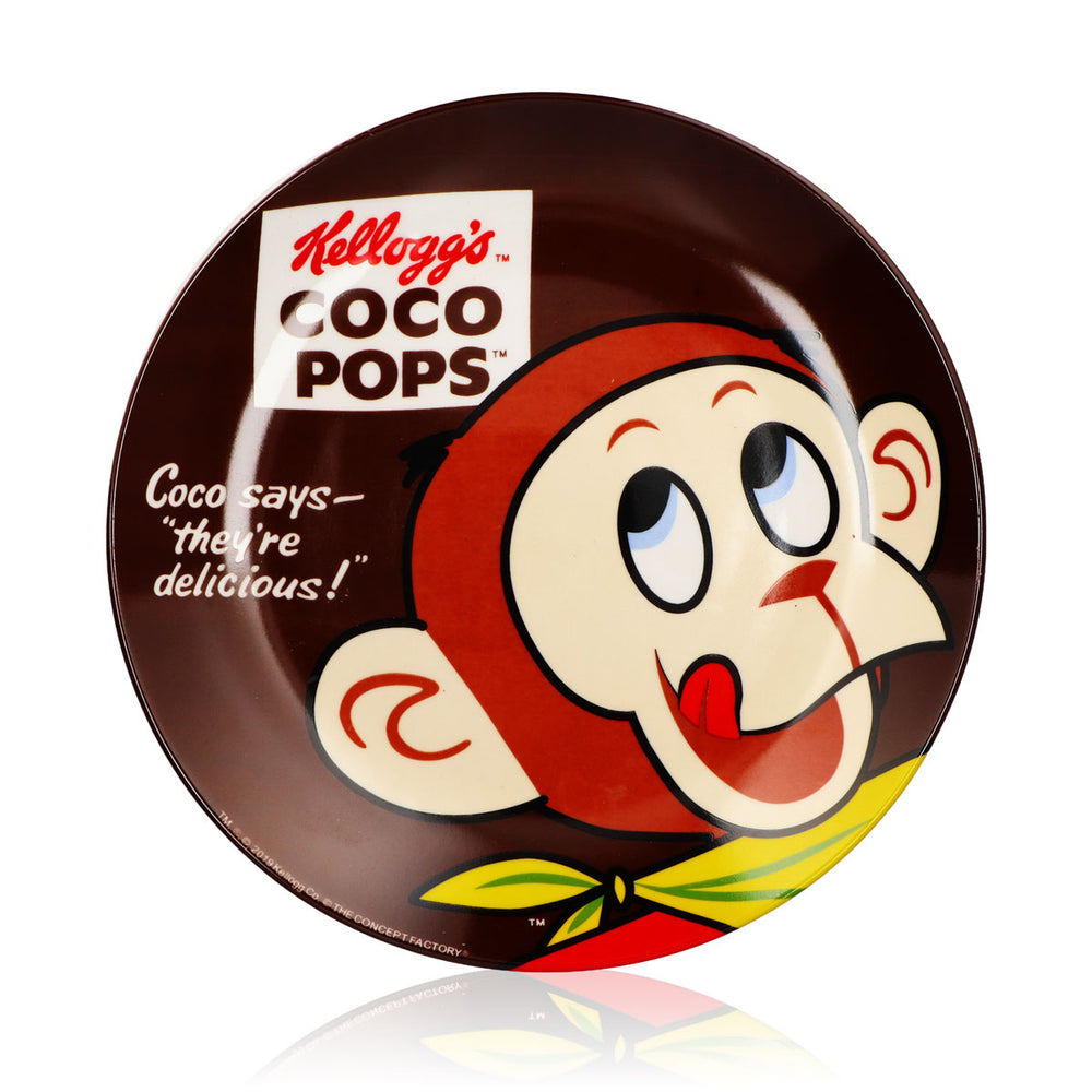 Piatto in ceramica Kellogg's Coco Pops con scimmietta, 20,5 cm