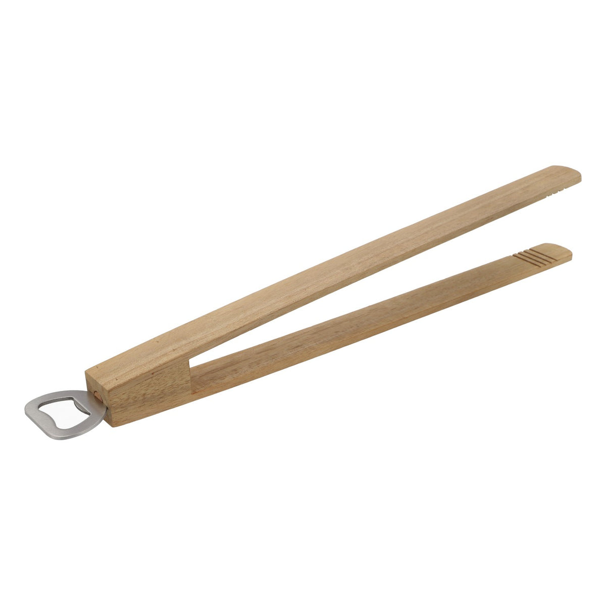 Pinza per barbecue Kilkenny Beer Barbeque Apribottiglie Posate da barbecue con apribottiglie in legno – Vista 2