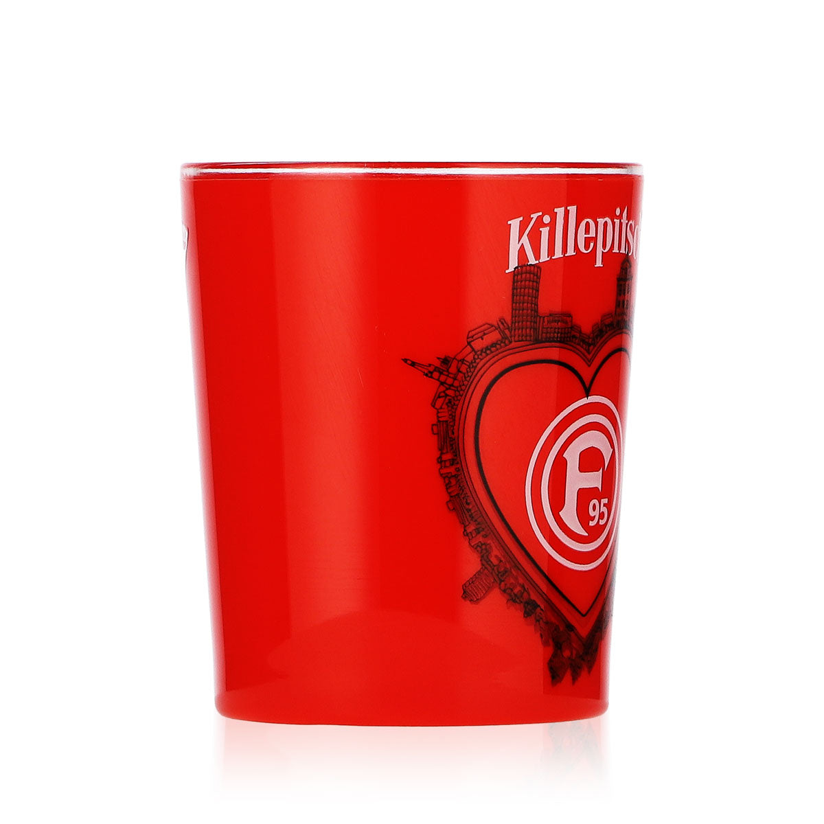 Killepitsch Liquore Shot Bicchiere Stamper 4cl Bicchierino da liquore Fortuna Düsseldorf Acrilico – Vista 2