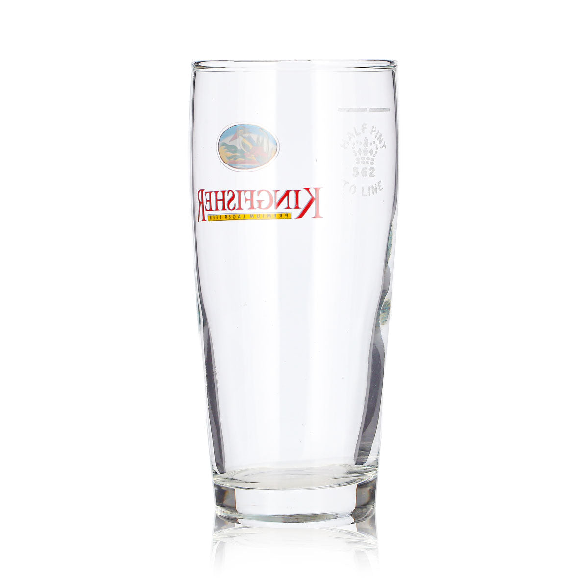 Bicchiere da birra Kingfisher da 0,33 l con motivo a uccellino – Vista 4