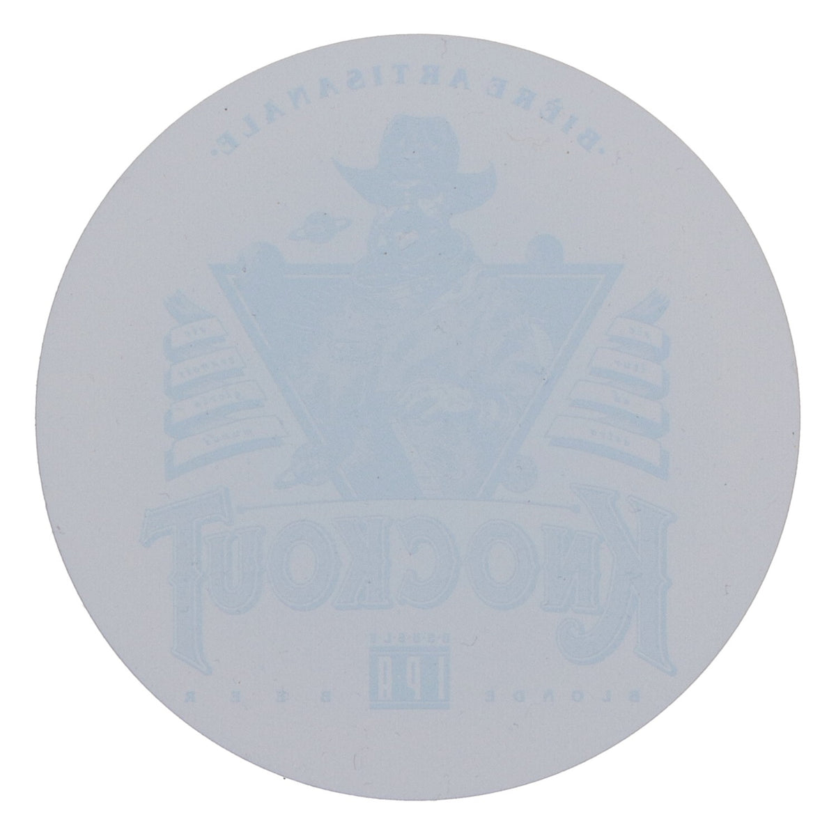 Knockout Birra Sottobicchiere Knockout Double Plat rotondo nuovo in plastica – Vista 3