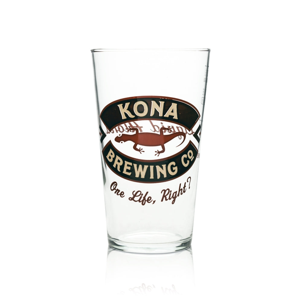 Bicchiere da birra Kona 0,5 l Pint Becher Hawaii Beer Craft Bicchieri Birrificio Aloha Willi