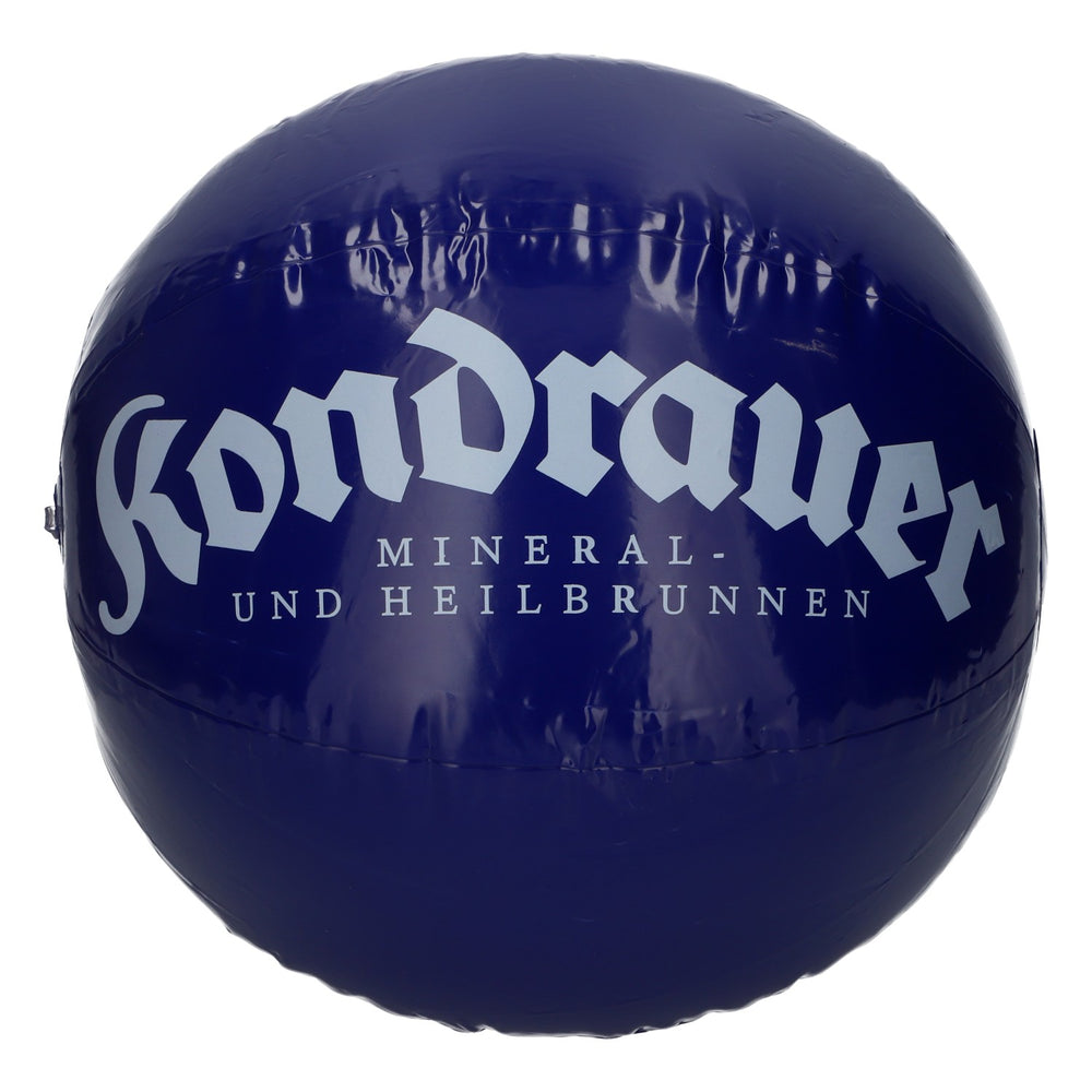 Pallone da pallanuoto gonfiabile Kondrauer, blu, Ø 30 cm Pallone da spiaggia e piscina, estate