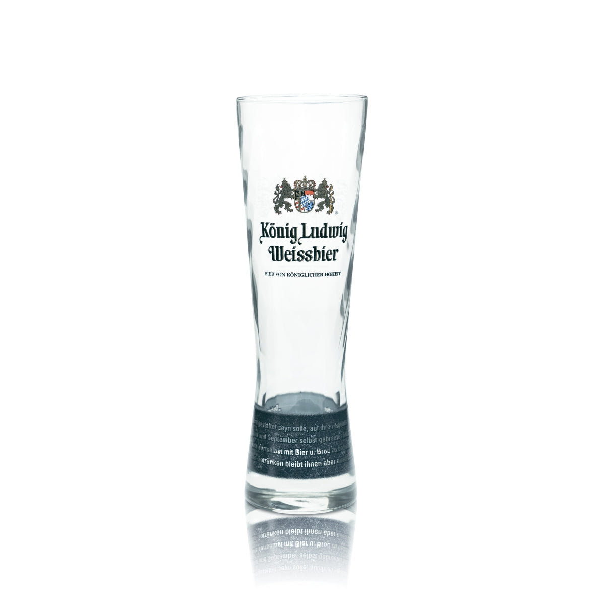 Bicchiere da birra König Ludwig 0,5 l Hefe Tulpe Weißbier Weizen Bicchieri da birra Birreria all'aperto