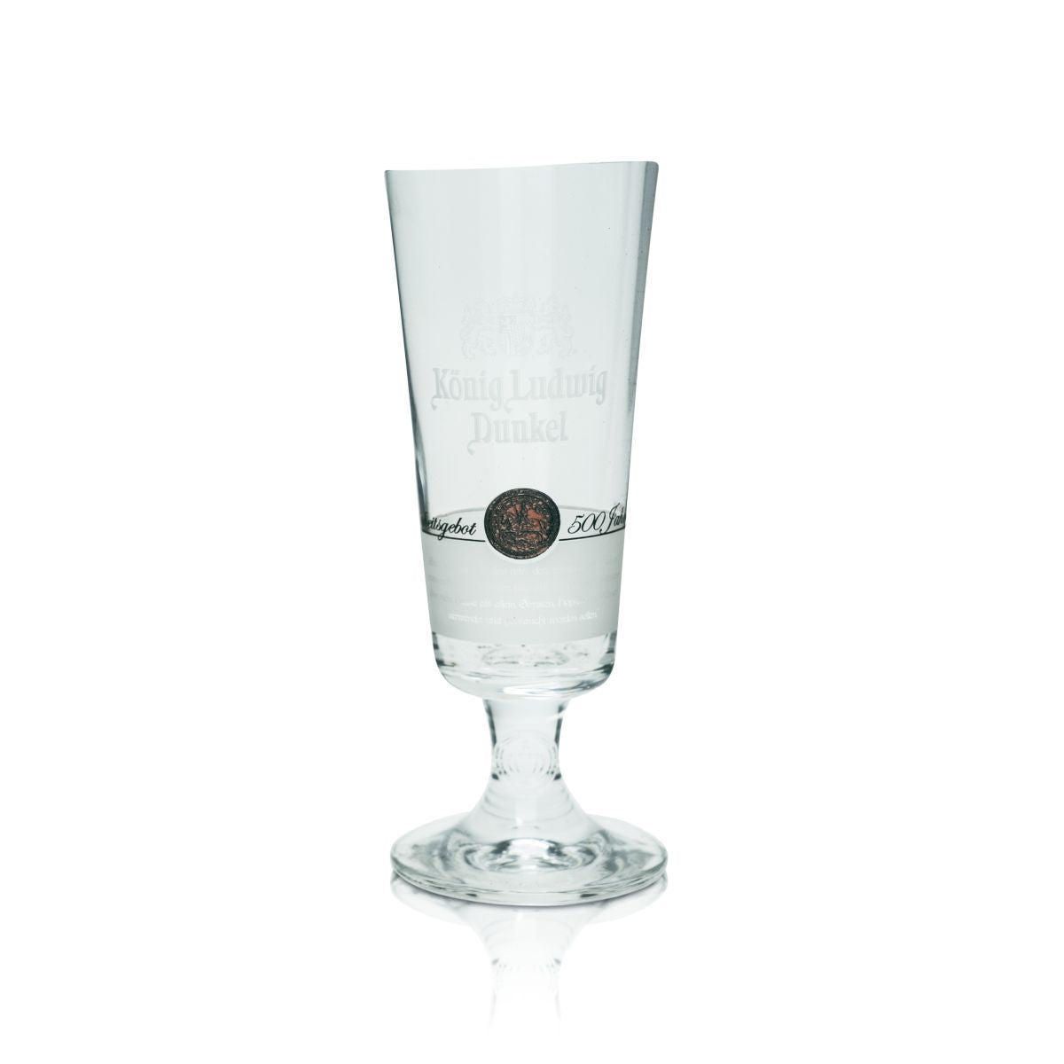 Bicchiere da birra König Ludwig 0,425 l, edizione speciale "Purezza della birra 500 anni"
